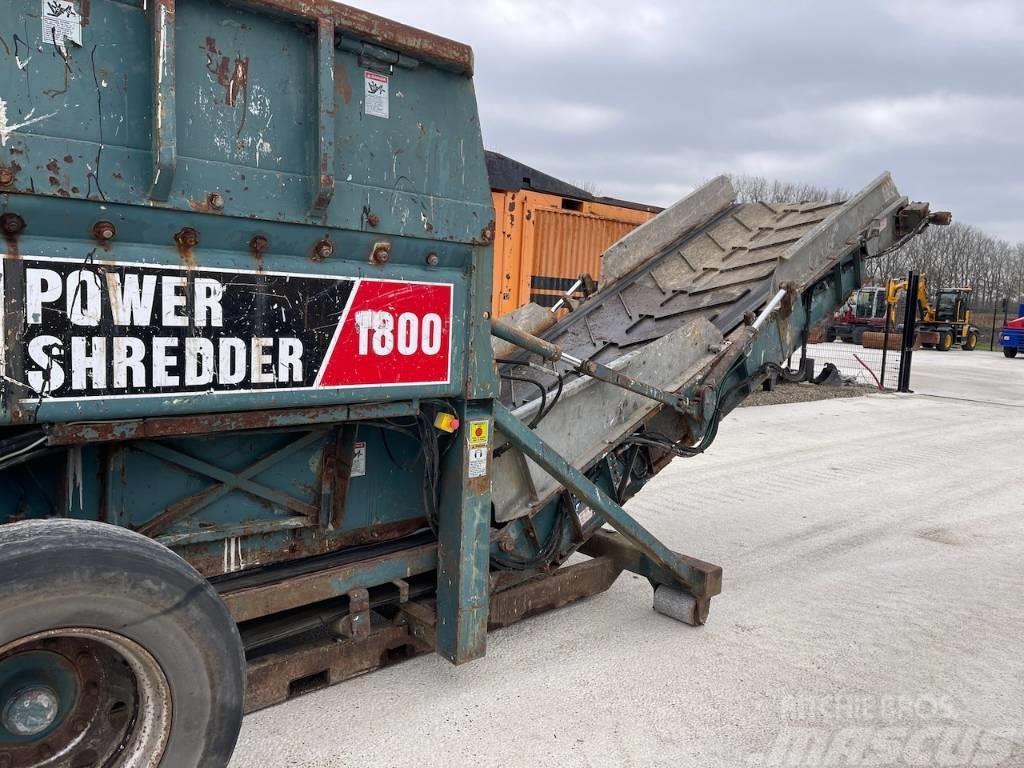 PowerScreen Powershredder 1800 Mašine za uništavanje otpada