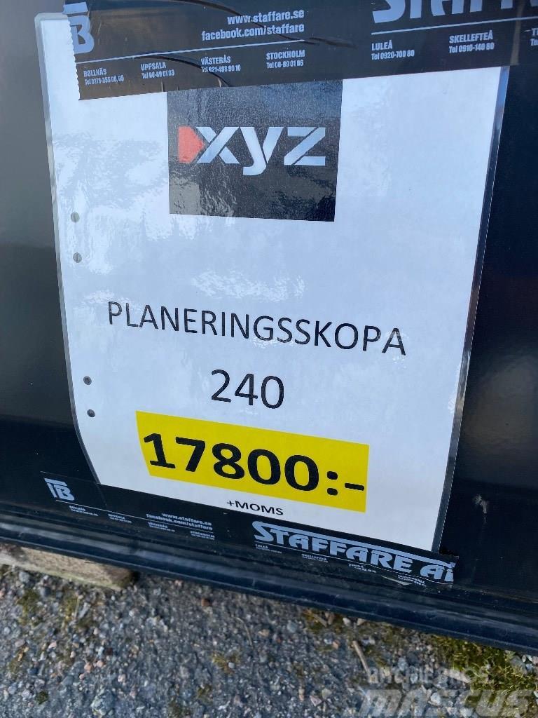 XYZ Planeringsskopa 240 Oprema za prednji utovarivač
