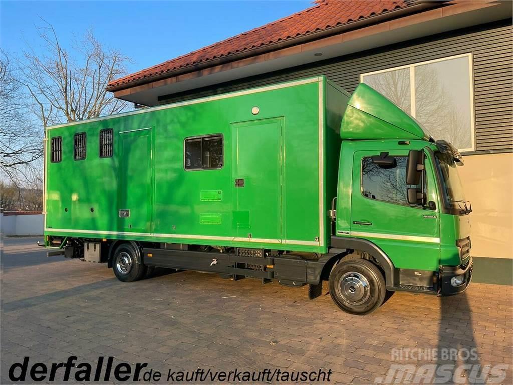 MERCEDES-BENZ Atego 1018 4 Pferde Euro 5 Automatik Klima Kamioni za prevoz životinja