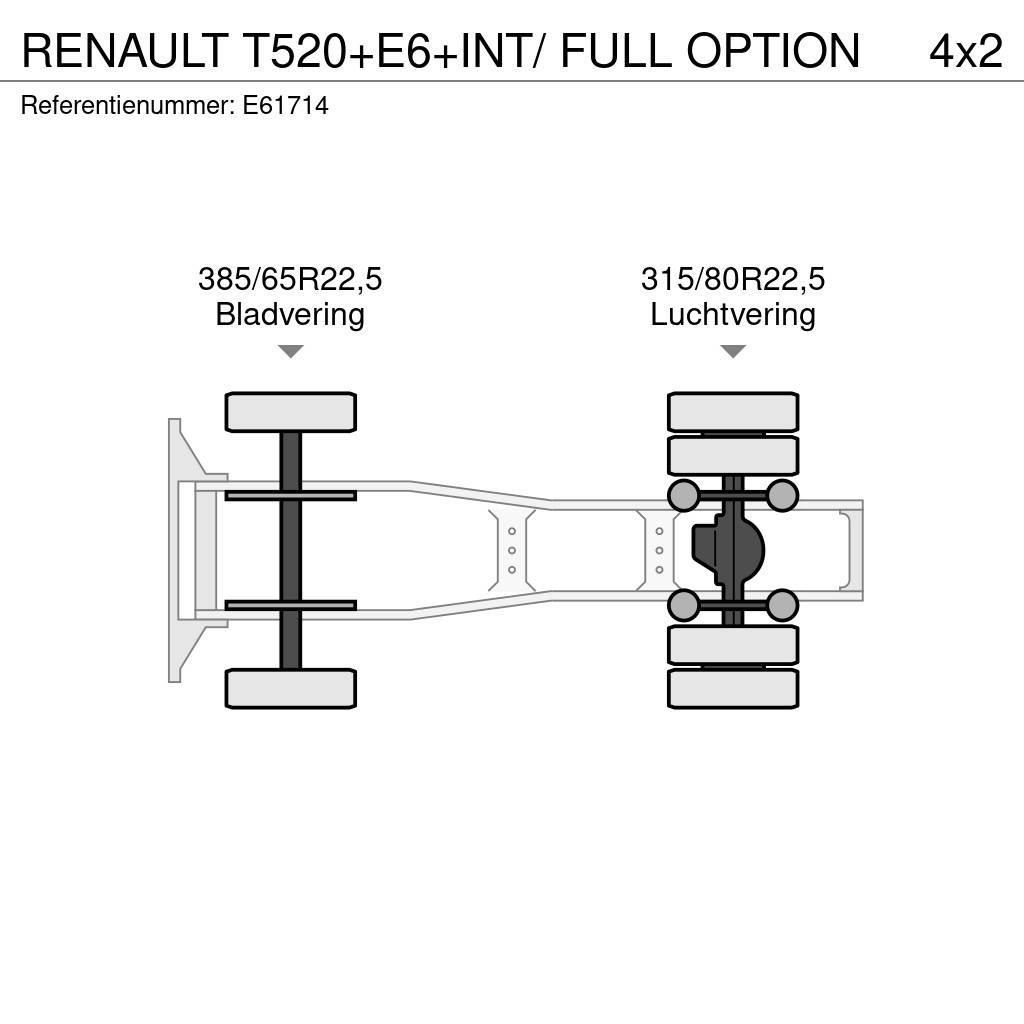 Renault T520+E6+INT/ FULL OPTION Tegljači