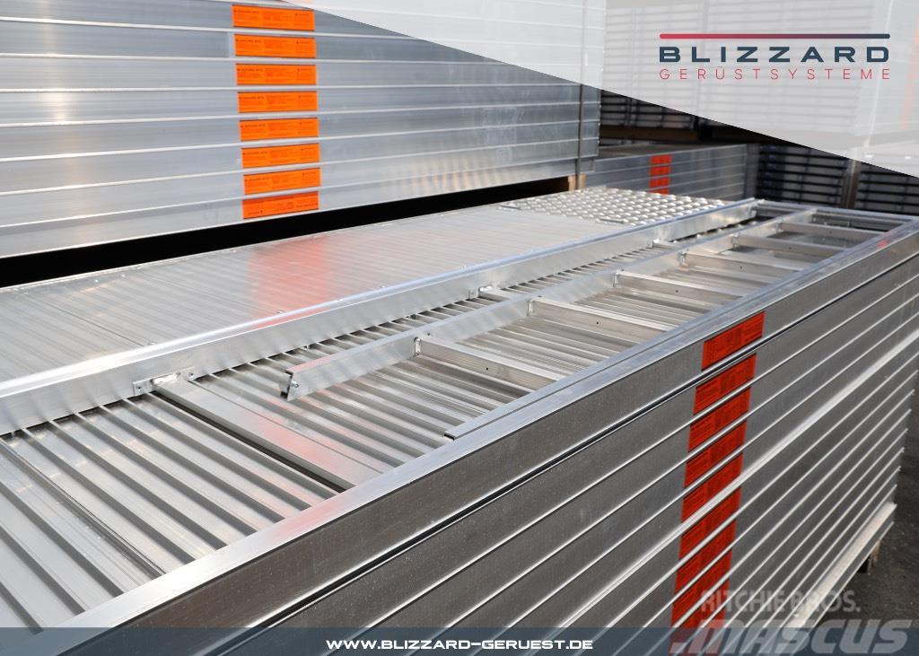 Blizzard S70 545 m² Fassadengerüst neu mit Aluböden Oprema za skele