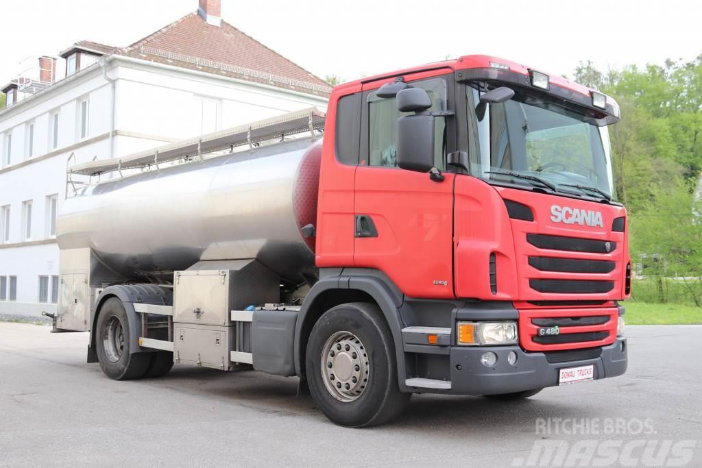 Scania G480 E6 Milch Isoliert 11.000L 3 Kammern Pumpe Kamioni cisterne