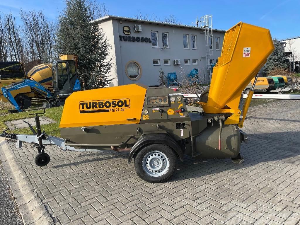 Turbosol Estrichpumpa TM 27-45 DCB/T Kamionske beton pumpe