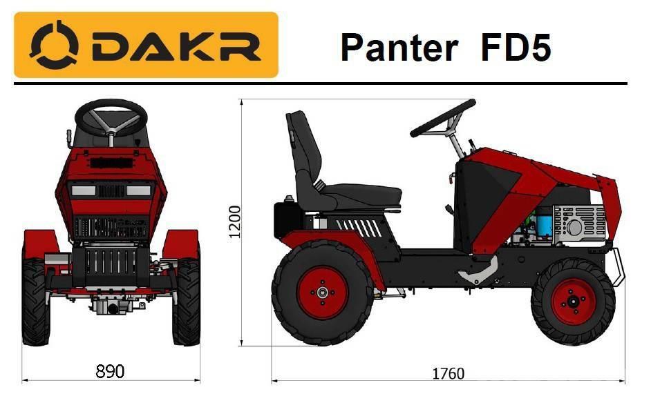  DAKR Panter FD-5 Manji traktori