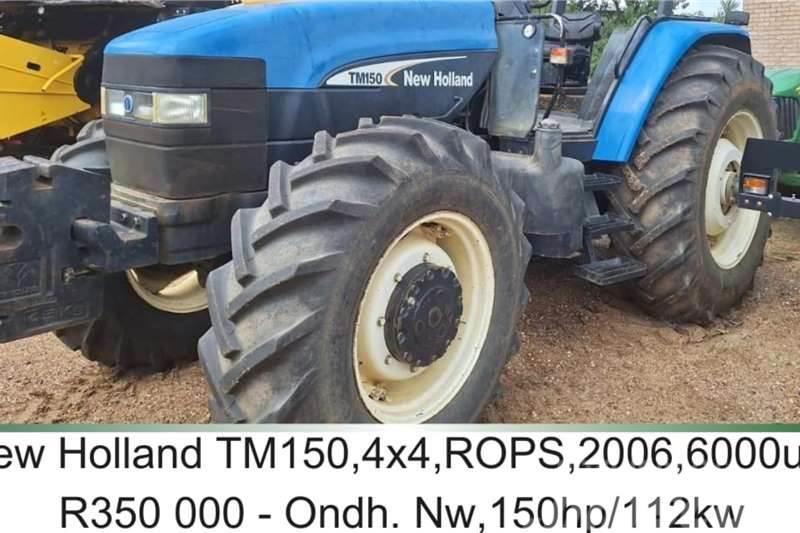 New Holland TM 150 - ROPS - 150hp / 112kw Traktori