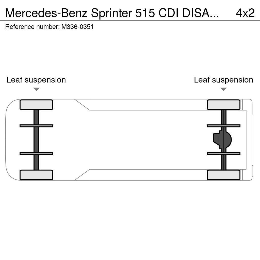 Mercedes-Benz Sprinter 515 CDI DISABLED RAMP Mini autobusi