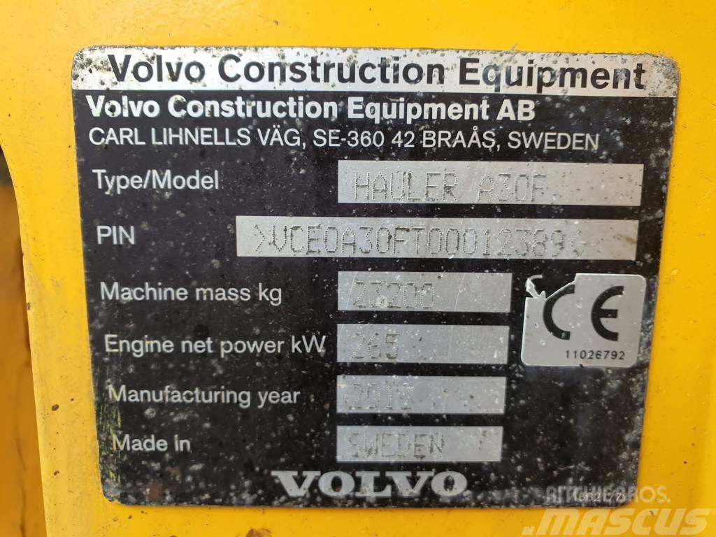Volvo A 30 F Zglobni damperi