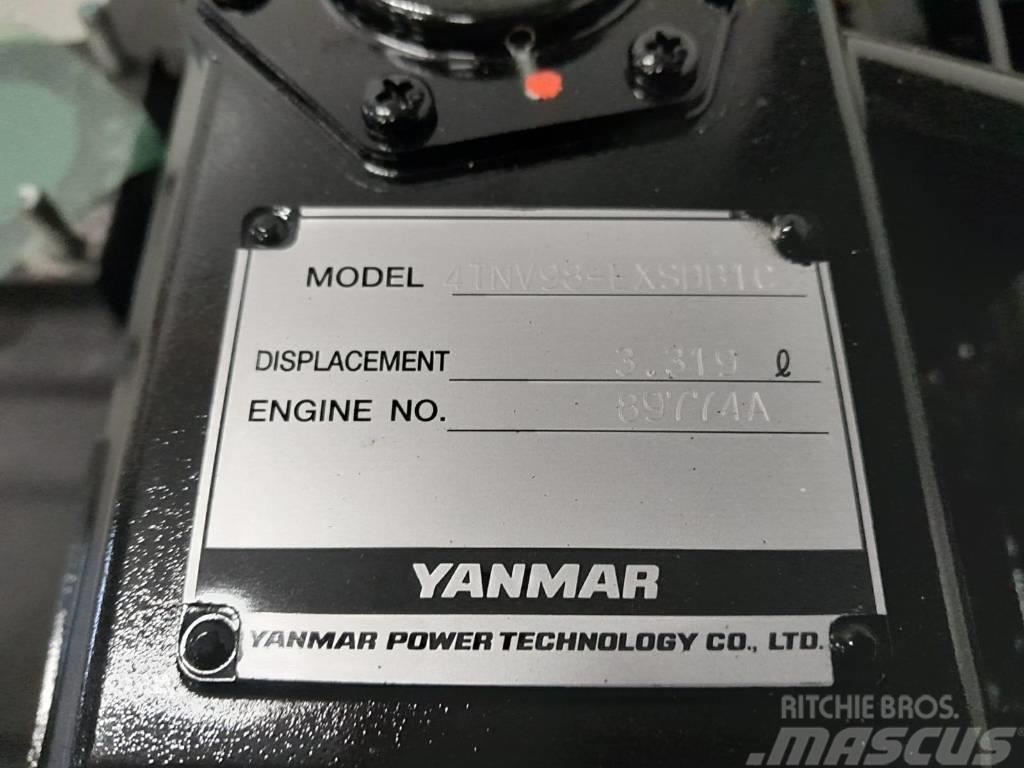 Yanmar 4TNV98 Motori za građevinarstvo