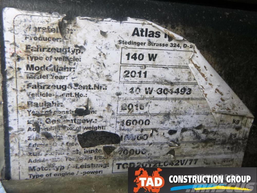 Atlas 140 W Bageri točkaši