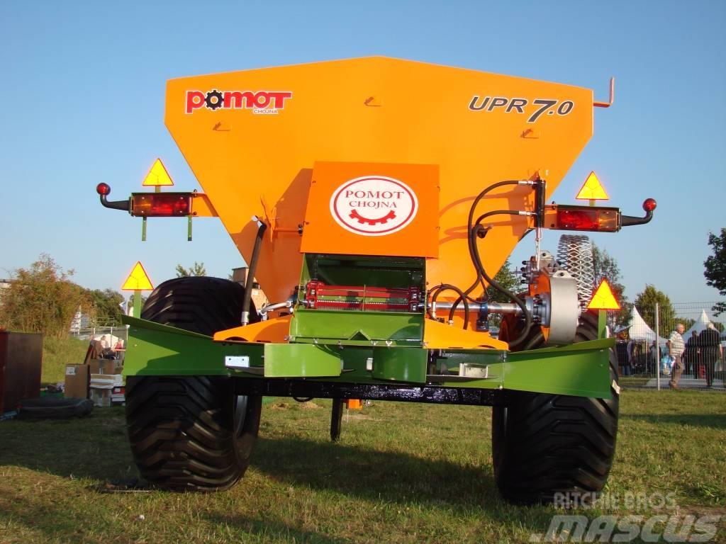 Pomot UPR 7 T fertilizer and lime spreader Rasturači mineralnog đubriva
