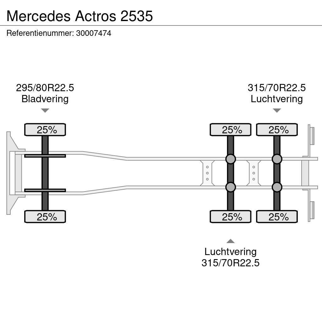 Mercedes-Benz Actros 2535 Kamioni-šasije