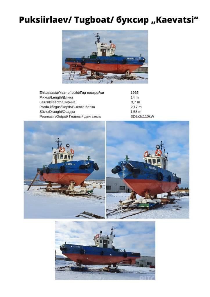 Tugboat Kaevatsi Radni brodovi/teglenice