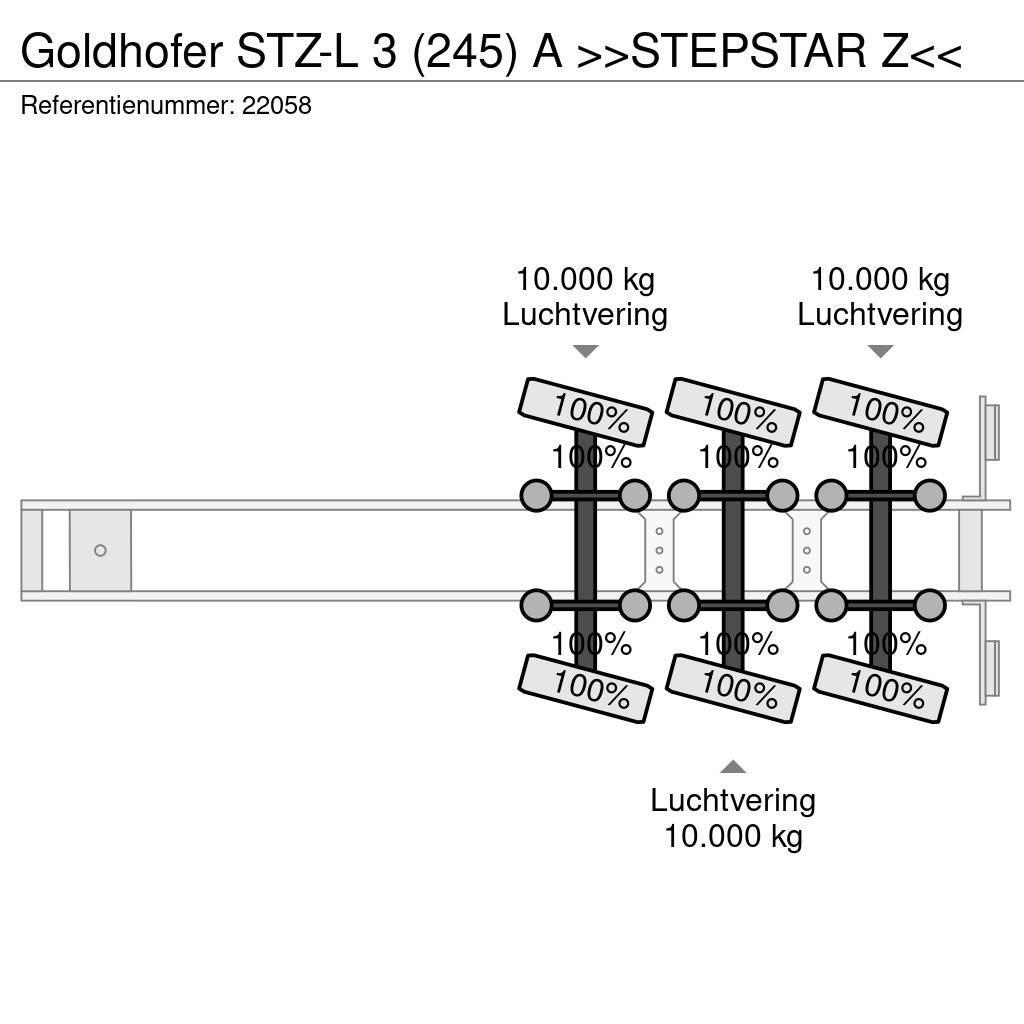 Goldhofer STZ-L 3 (245) A >>STEPSTAR Z<< Poluprikolice labudice