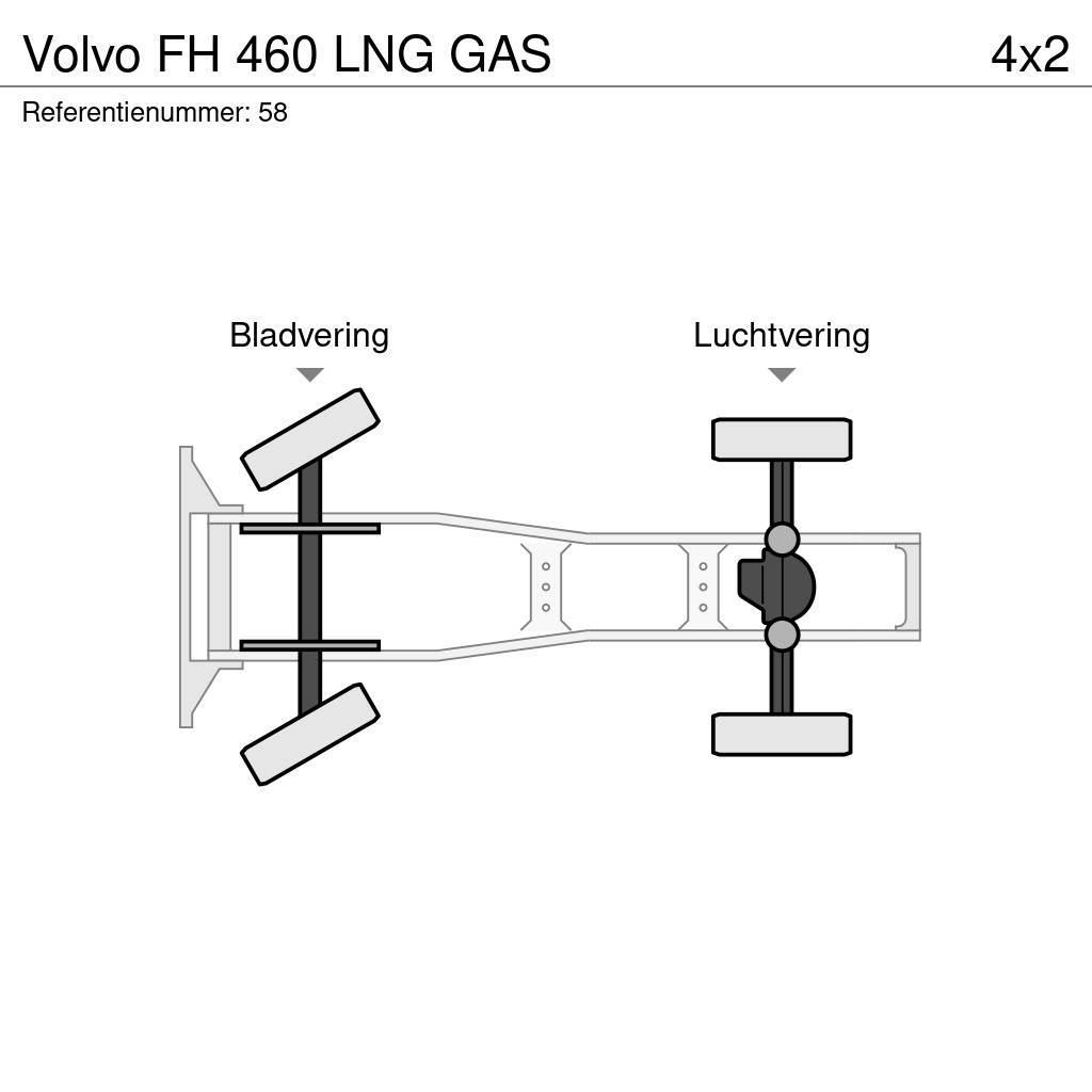 Volvo FH 460 LNG GAS Tegljači