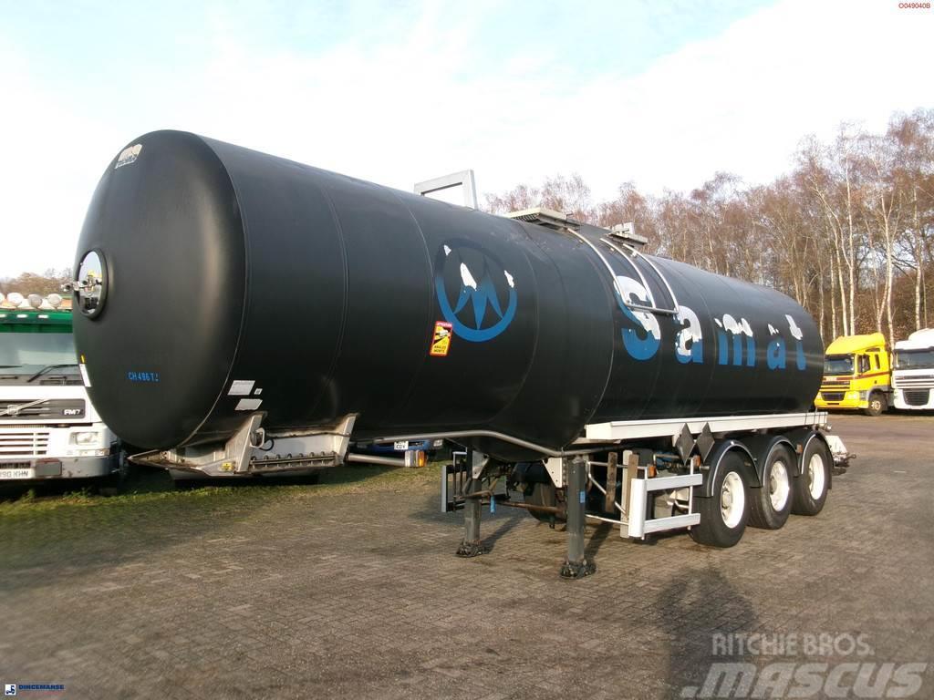 Magyar Bitumen tank inox 29.5 m3 / 1 comp + pump / ADR 13 Poluprikolice cisterne