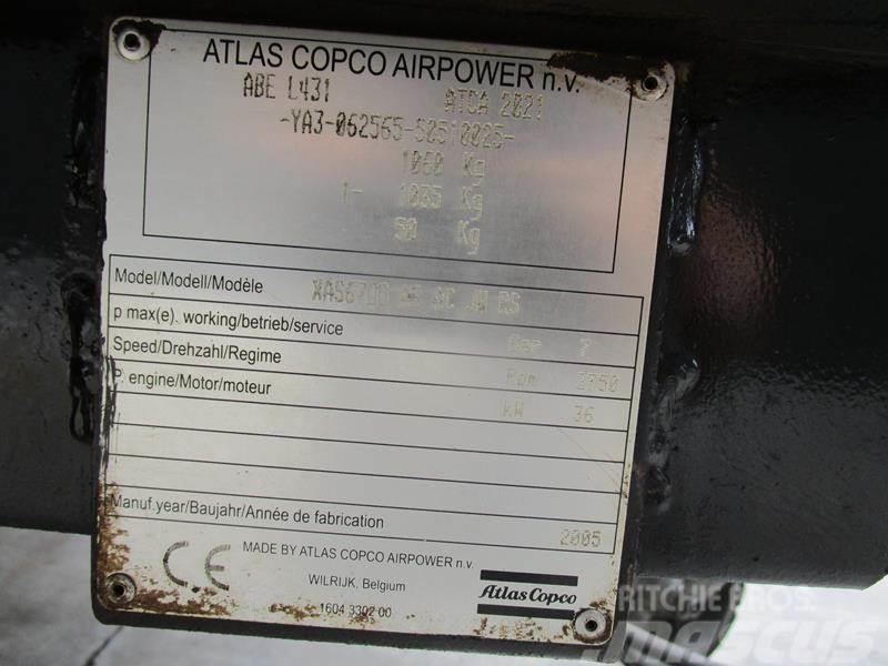 Atlas Copco XAS 67 DD - G Kompresori