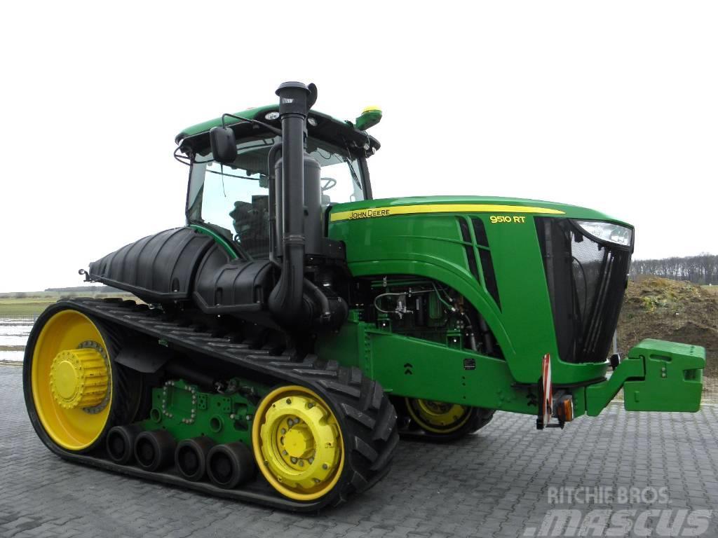 John Deere 9510 RT 2014 Rok, GPS, Nie Malowany, Stan Idealny Traktori