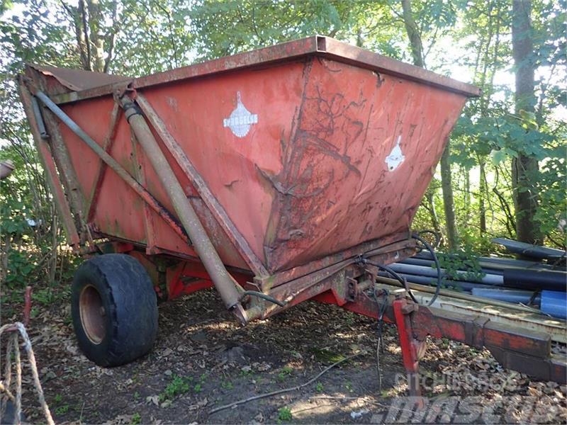 Spragelse Højtipvogn, 7 ton Ristebund Kiper prikolice