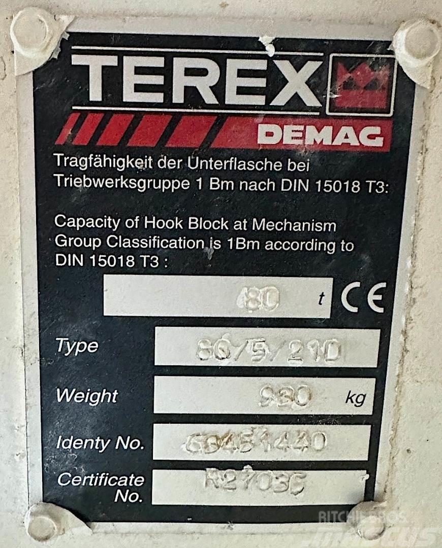 Terex Demag R27035 Delovi i oprema za kran