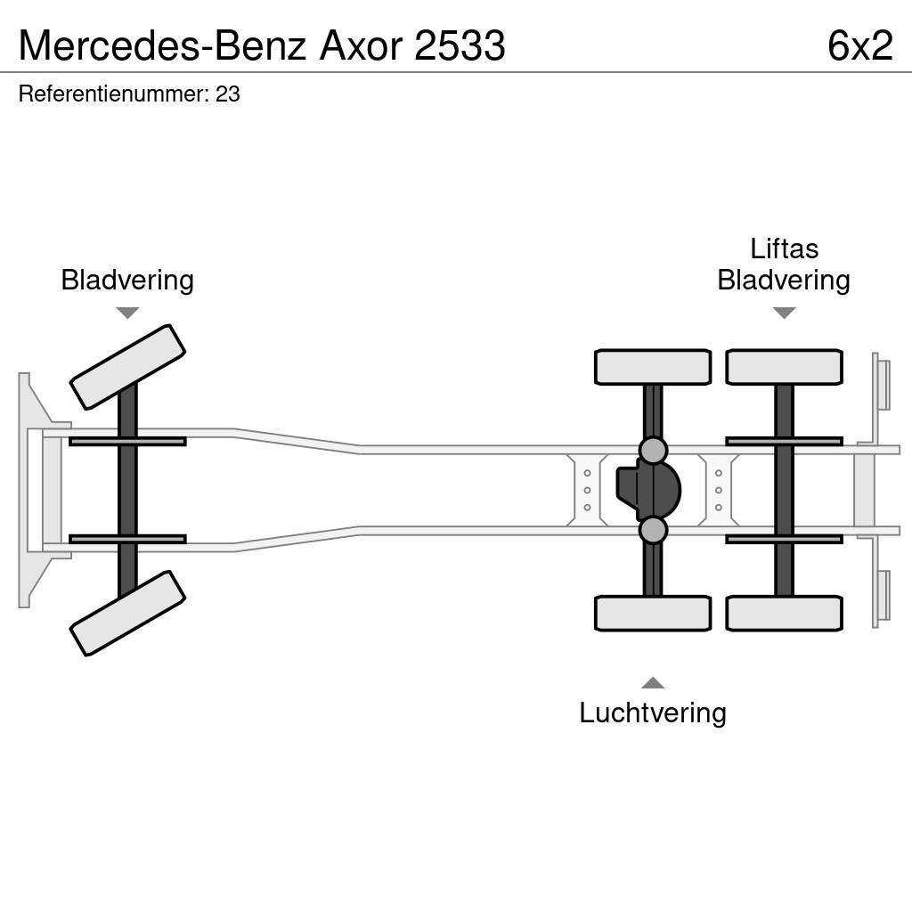 Mercedes-Benz Axor 2533 Kamioni sa otvorenim sandukom