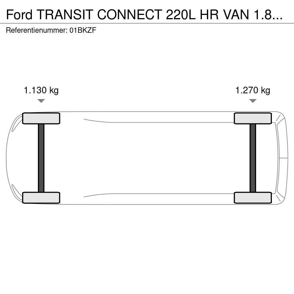 Ford Transit Connect 220L HR VAN 1.8TD 55 220L HR VAN 1 Sanduk kombiji