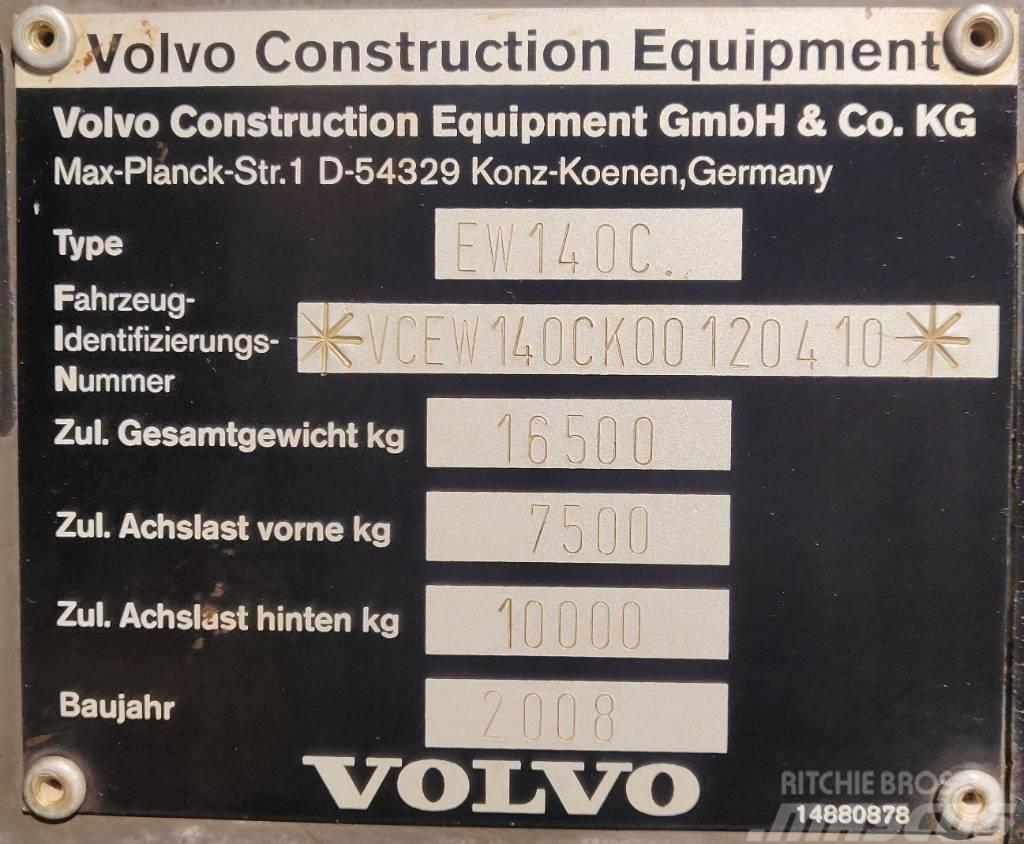 Volvo EW 140 C Bageri točkaši