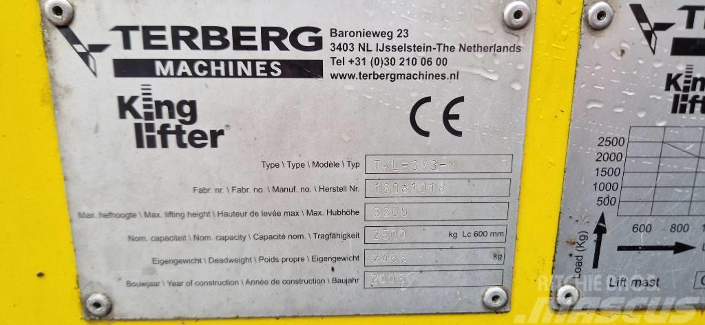 Terberg tkl 3x3 m Mobilni viljuškari