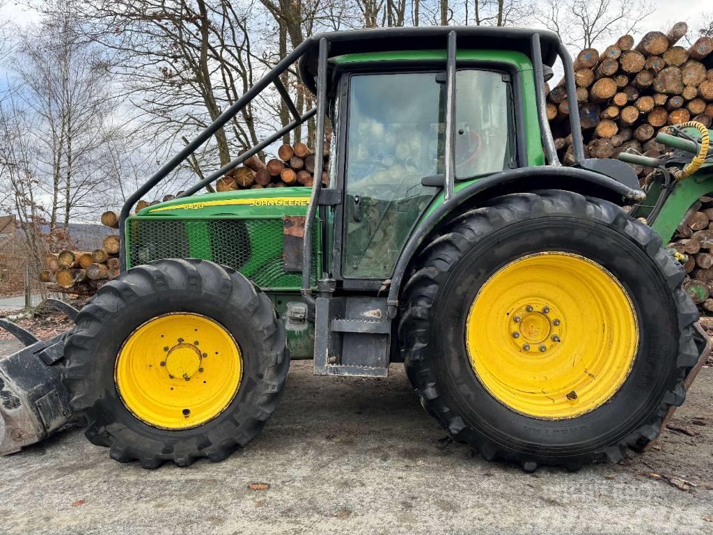 John Deere 6420 Kran Winde Schild / Fendt Ritter Deutz Forst Šumarski traktori