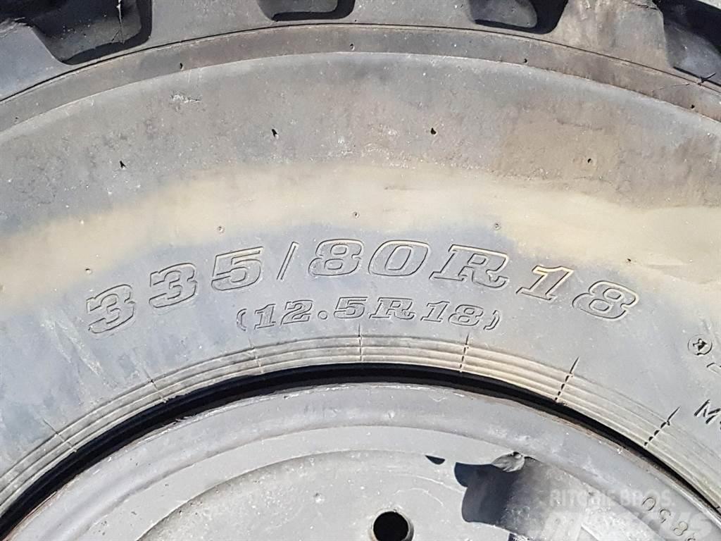 Ahlmann AS50-Solideal 12.5-18-Dunlop 12.5R18-Tire/Reifen Gume, točkovi i felne