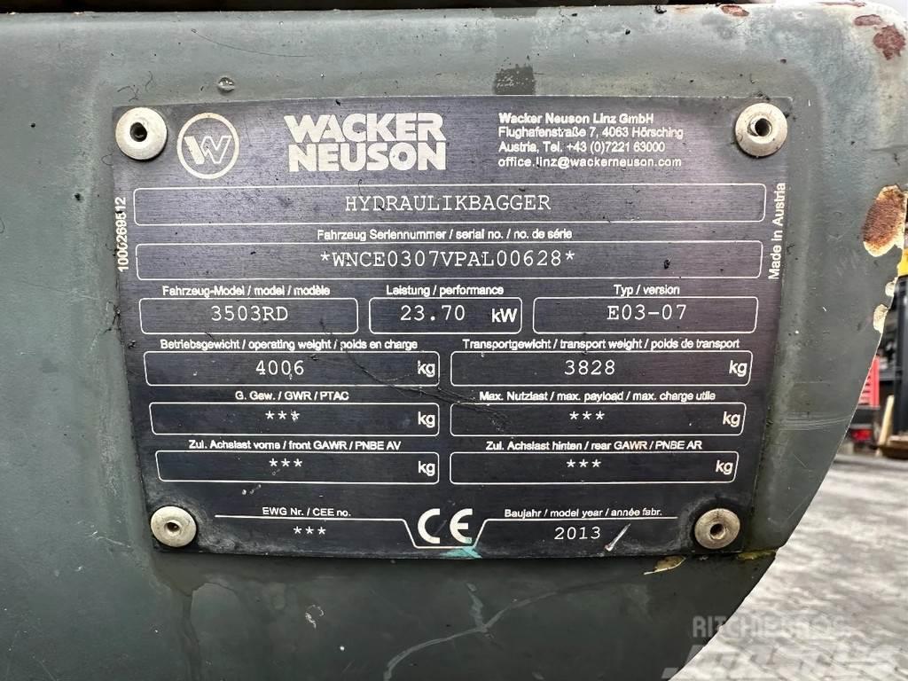 Wacker Neuson 3503 RD Mini bageri < 7t