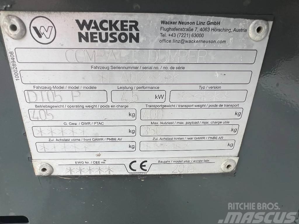 Wacker Neuson DT05P Damperi za gradilište