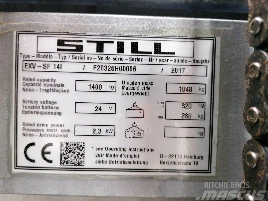 Still EXV-SF14I Ručni električni viljuškar