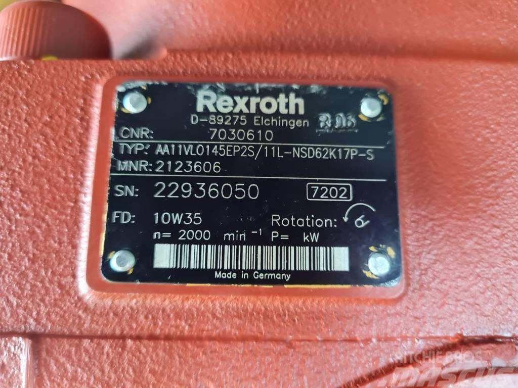 Rexroth A11VLO145EP2S/11L-NSD62K17P-S Harversteri