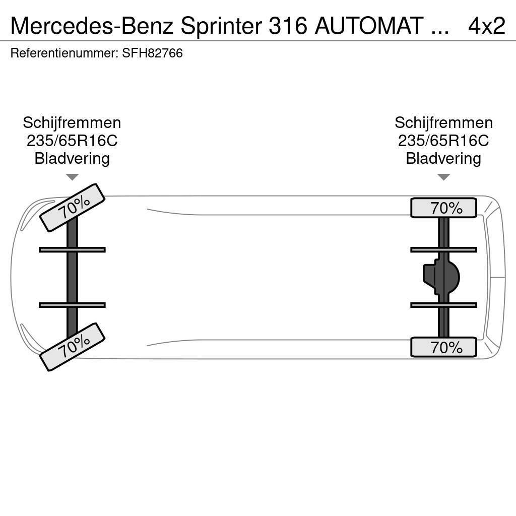 Mercedes-Benz Sprinter 316 AUTOMAT / AIRCO / EURO 5 Kiper kamioni