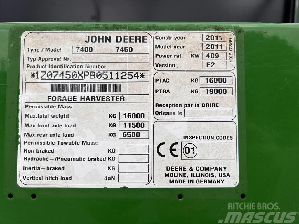 John Deere 7450 Mašine za stočnu hranu sa sopstvenim pogonom