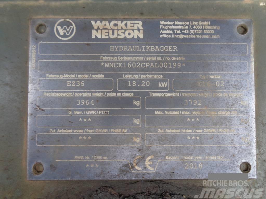 Wacker Neuson EZ36 Bageri guseničari