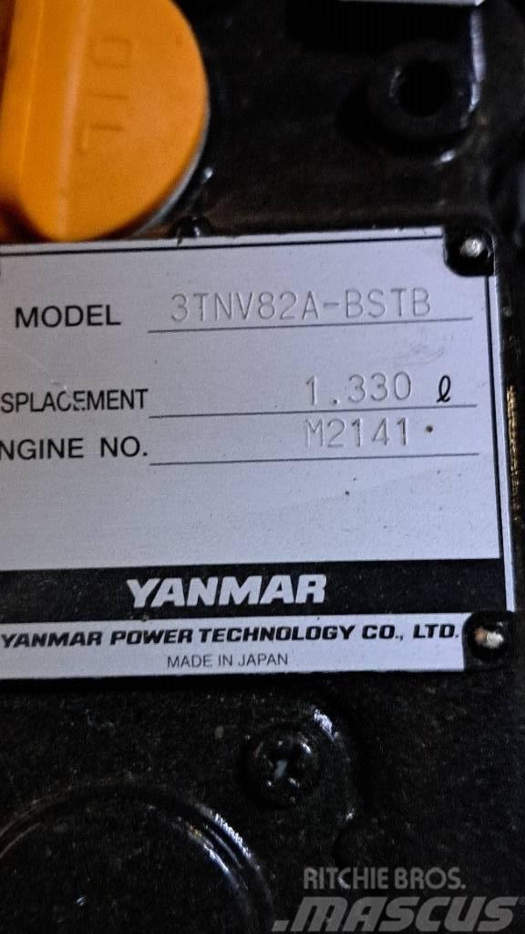 Yanmar 3TNV82 A Motori za građevinarstvo