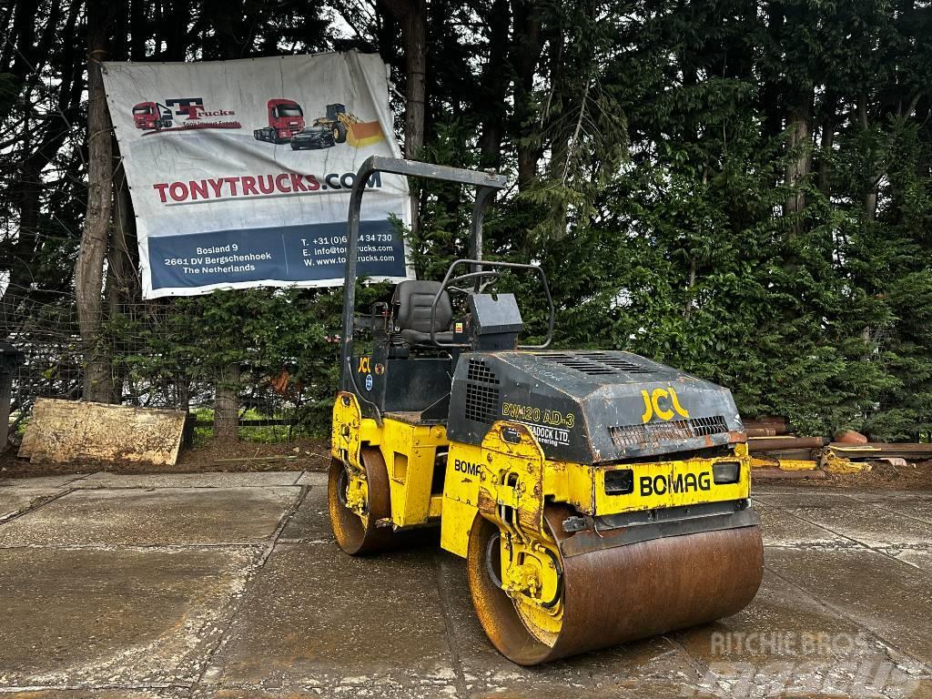 Bomag BW120 AD-3 Double drum roller with vibration Valjci sa jednim bubnjem