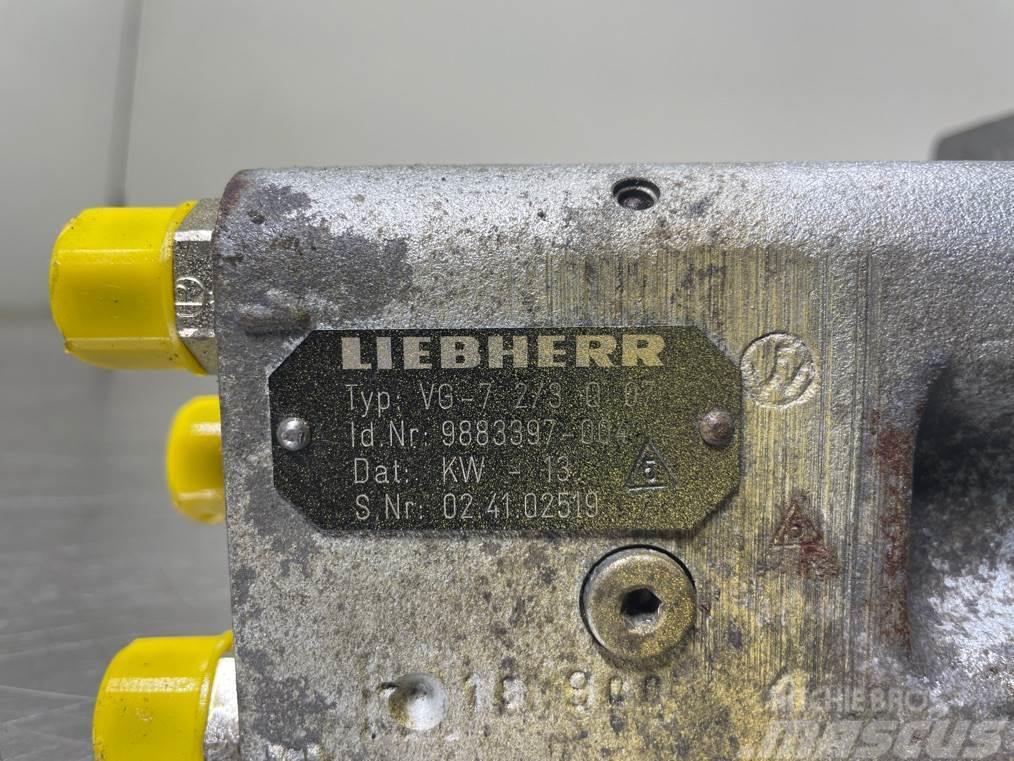 Liebherr A924B-9883397-Servo valve/Servoventil/Servoventiel Hidraulika