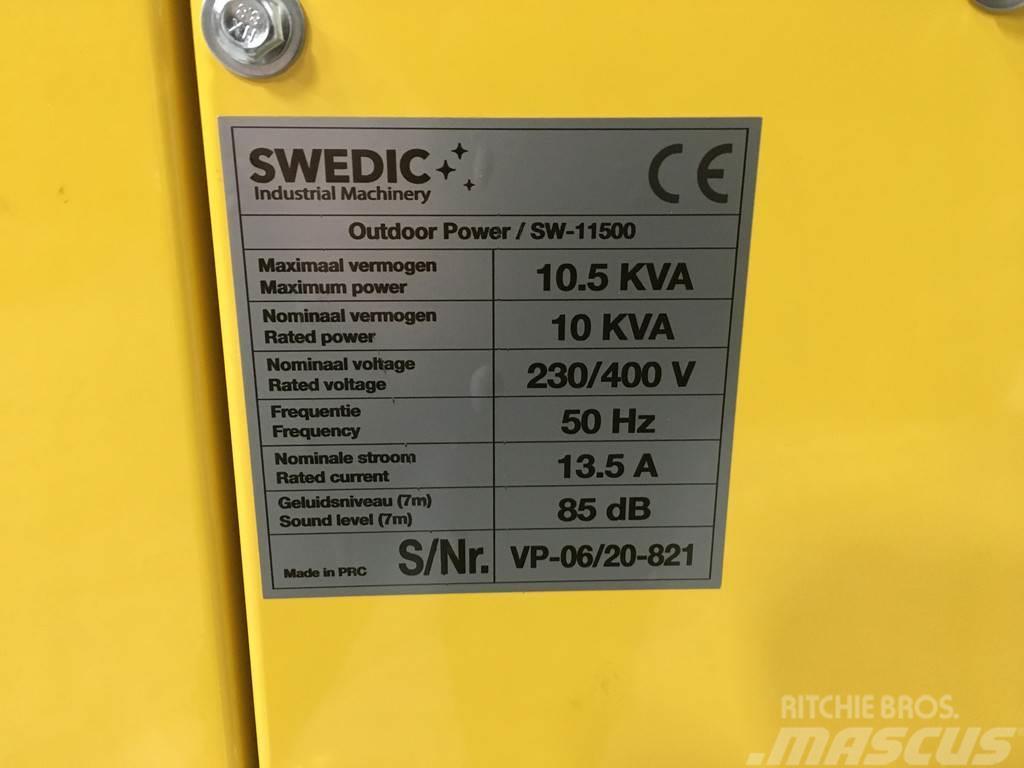  SWEDIC SW-11500 GENERATOR 10KVA NEW Dizel generatori