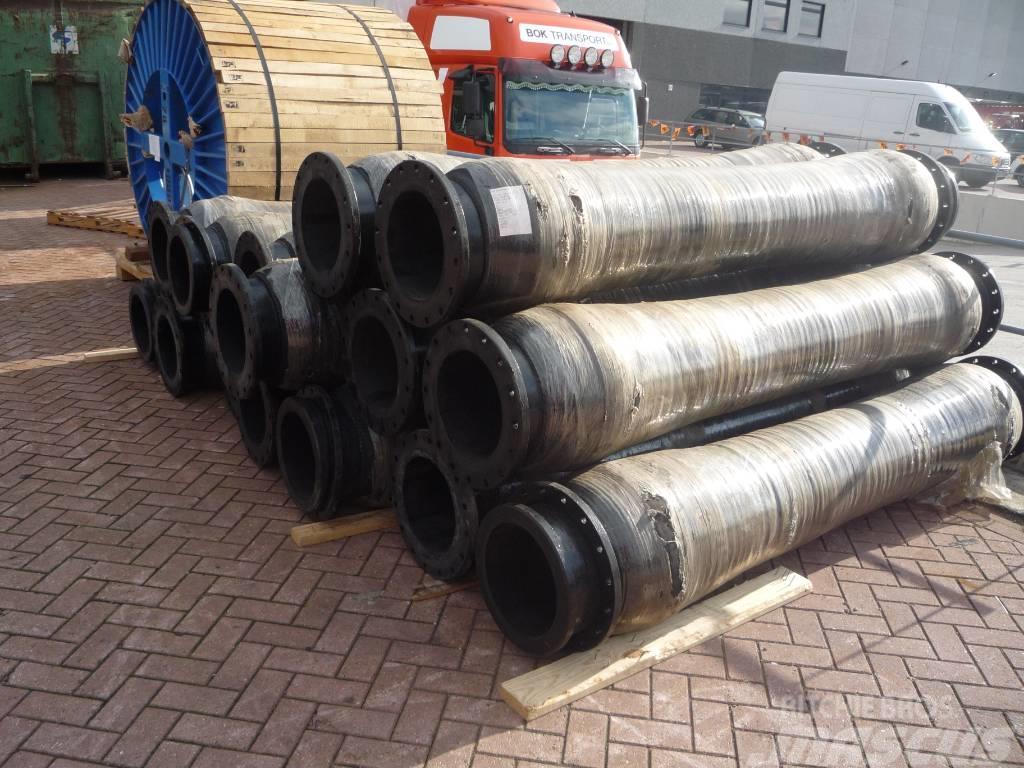  Discharge pipelines HDPE Pipes, Steel pipes, Float Plutajući bageri