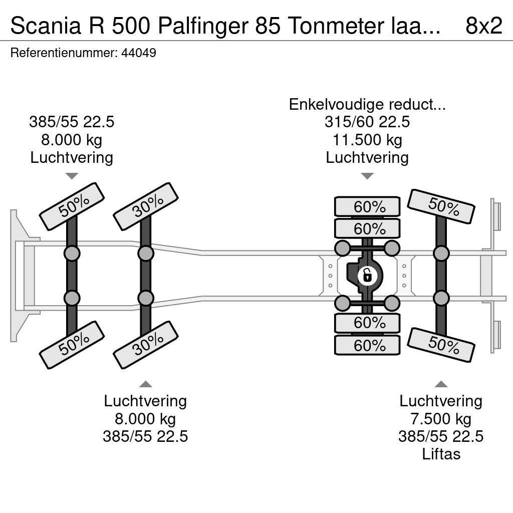 Scania R 500 Palfinger 85 Tonmeter laadkraan Polovne dizalice za sve terene