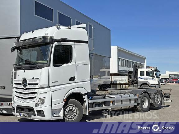 Mercedes-Benz Actros 2553L/49 6x2 velholdt, drivlinjegaranti Kontejnerski kamioni
