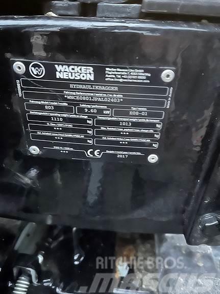 Wacker Neuson 803 Dual power Mini bageri < 7t