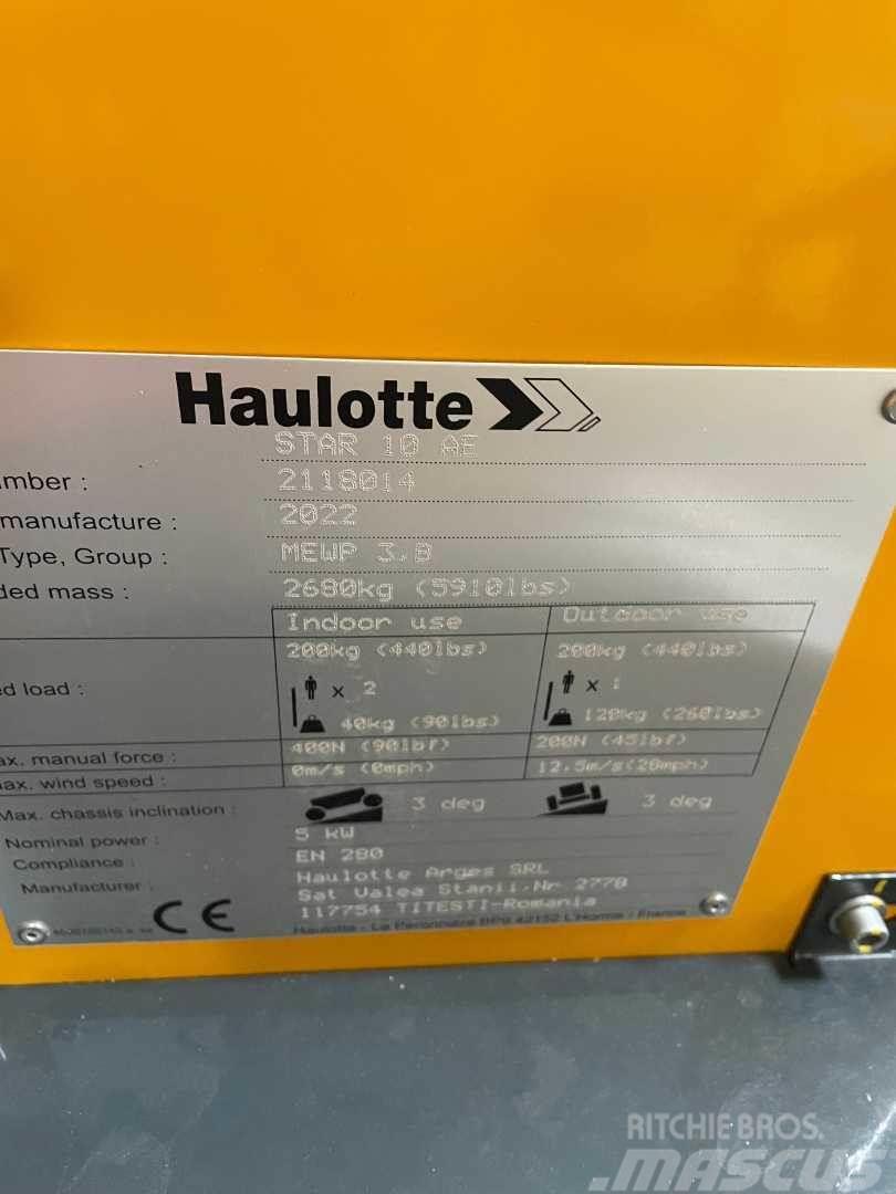 Haulotte STAR 10 Ostalo za građevinarstvo