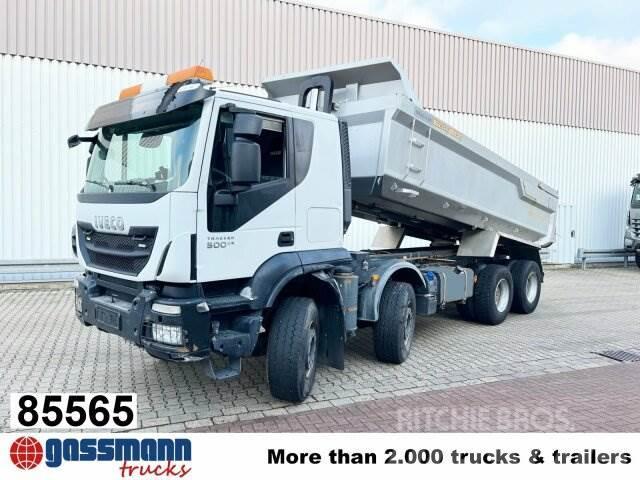 Iveco Trakker AT410T50 8x4, Stahlmulde ca. 16m³, hydr. Ostali kamioni