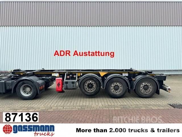 Kässbohrer Multicont Container Chassis, ADR, Liftachse Ostale poluprikolice