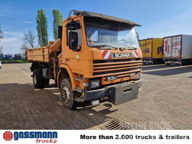 Scania 93H 250 4x4 mit Kran Palfinger PK8000, Kiperi kamioni