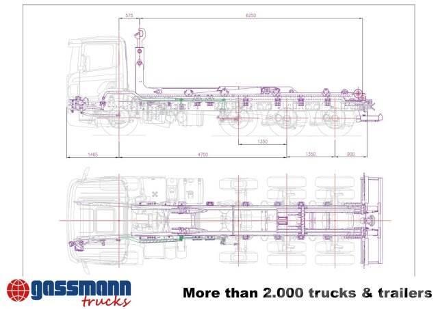 Titan 20-60-S Abrollanlage Rol kiper kamioni sa kukom za podizanje tereta