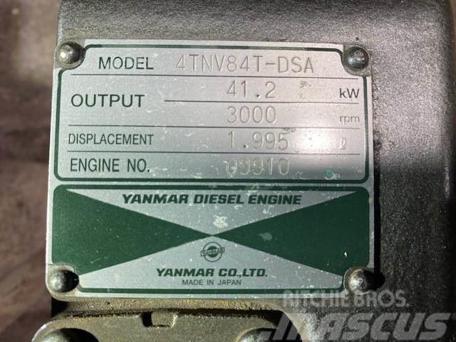 Yanmar 4TNV84T-DSA Motori za građevinarstvo